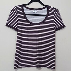 Armani Collezione Basic Striped Tee